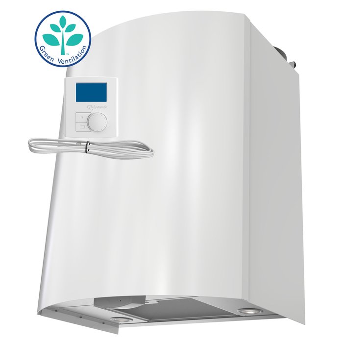 Systemair SAVE VTR 150/K R 1000W White приточно-вытяжная установка