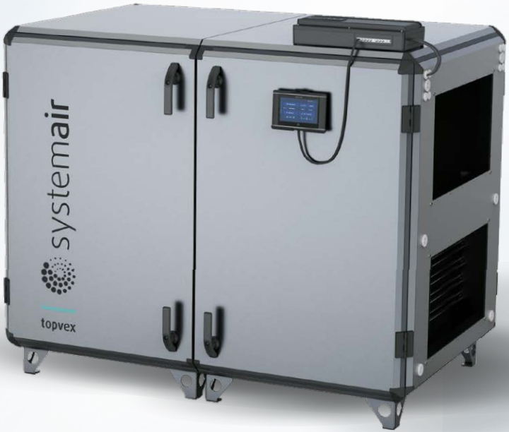 Systemair Topvex TC25-L-HWL-S приточно-вытяжная установка