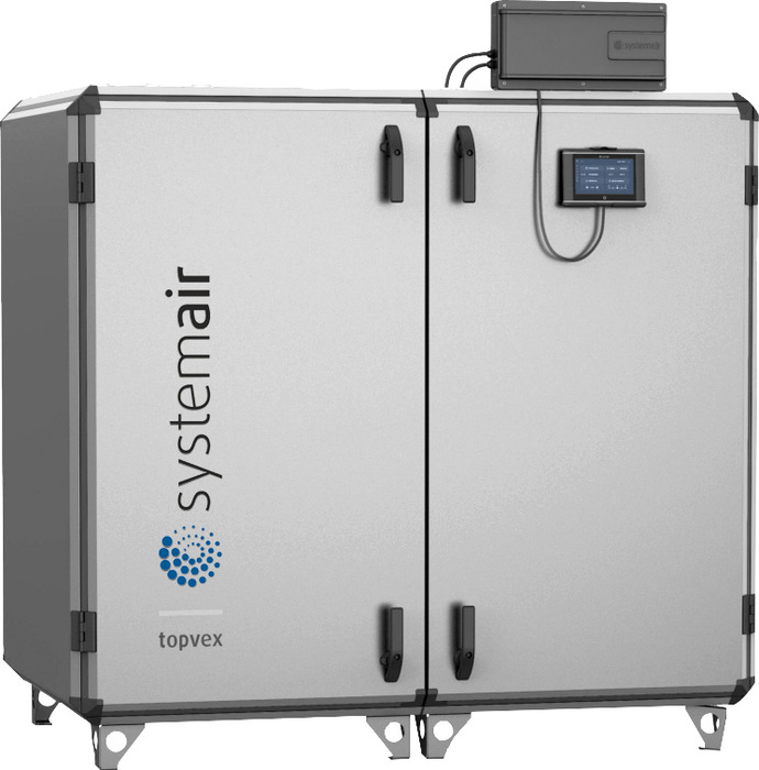 Systemair Topvex TR60-L-EL3,5 приточно-вытяжная установка