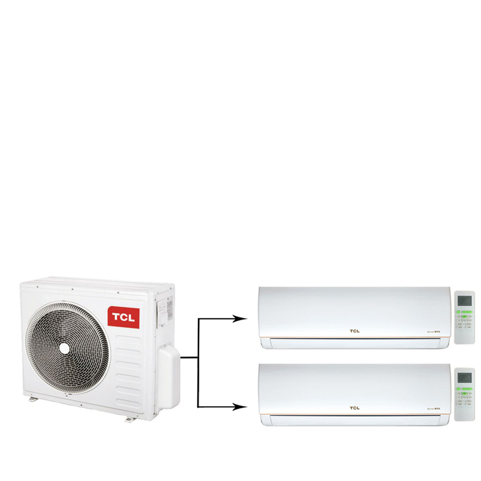 TCL TACM2O-18HIA/TACM-09HRIA/E1*2 мульти сплит-система на 2 комнаты