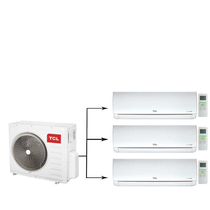 TCL TACM3O-21HIA/TACM-09HRIA/E1*3 мульти сплит-система на 3 комнаты