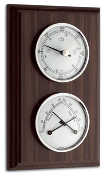 TFA 20.1087.03, деревянная барометр
