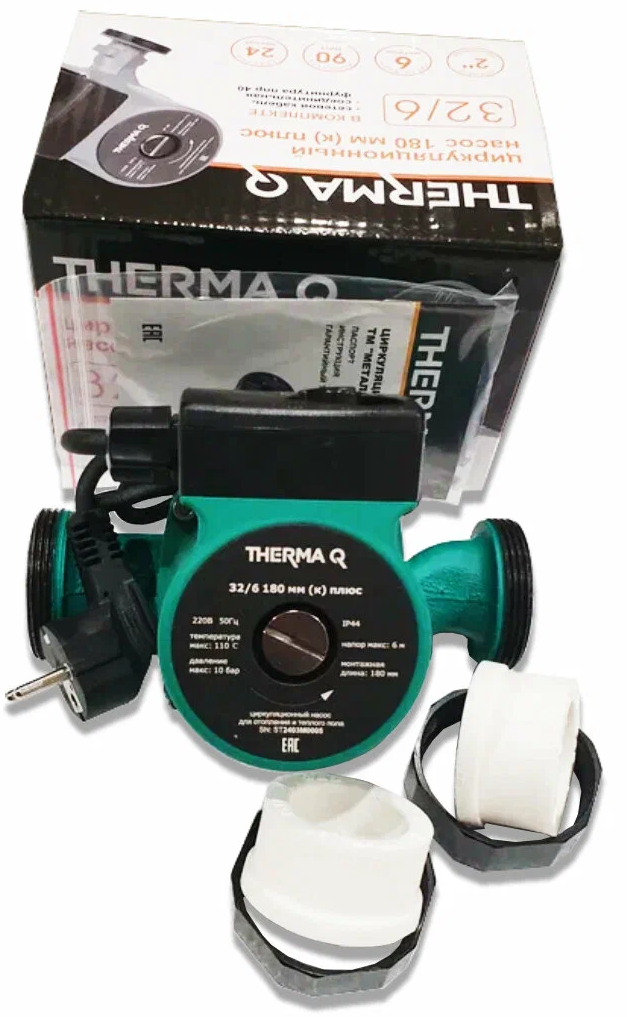 THERMA Q 32/6 180 к плюс циркуляционный насос