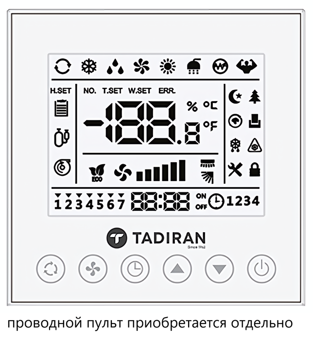 Tadiran TCC-36ZFS кассетный кондиционер