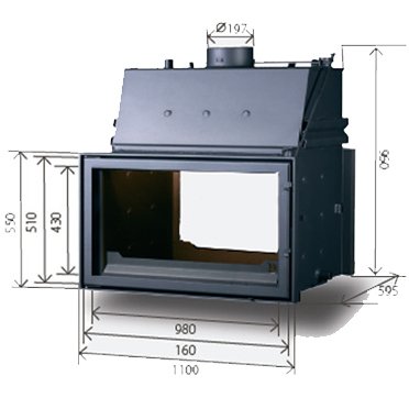 Technical PanAqua 110 40 KW дровяная топка