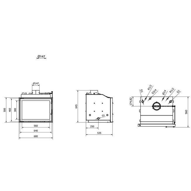 Technical PanAqua 15 kW дровяная топка