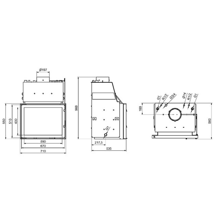 Technical PanAqua 25 kW дровяная топка