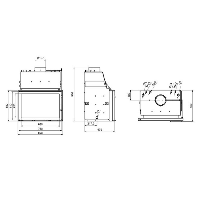 Technical PanAqua 30 kW дровяная топка