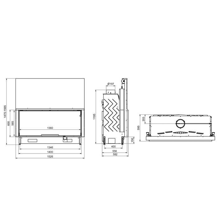 Technical PanTech 160 EVO LD дровяная топка