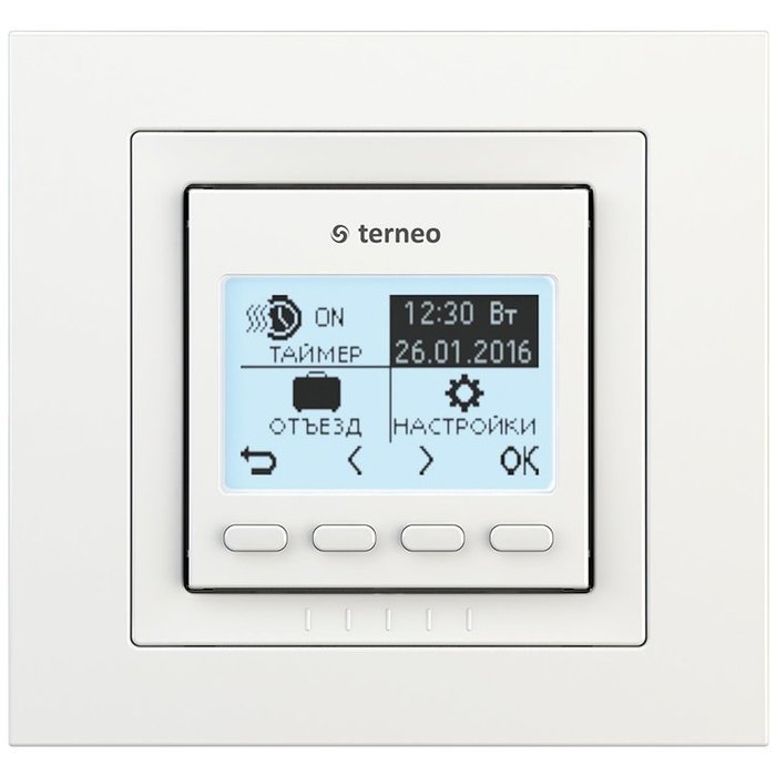 Terneo pro unic терморегулятор для теплого пола
