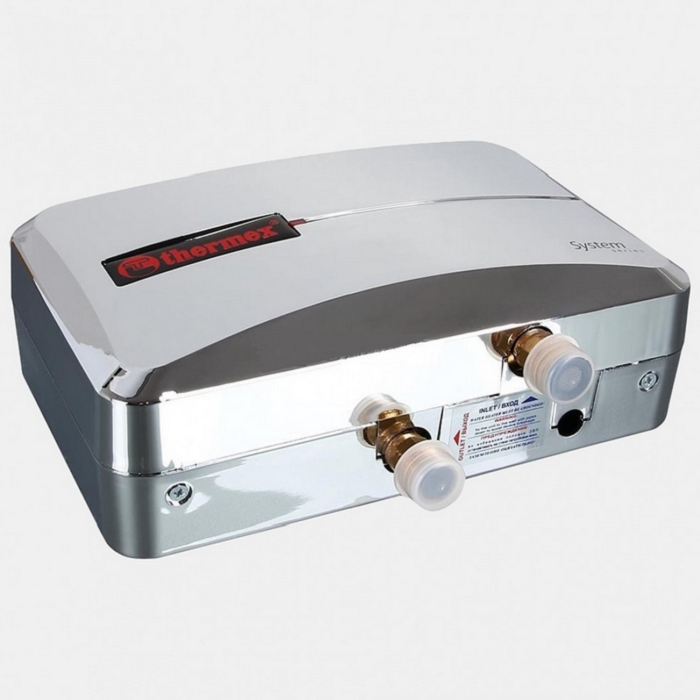 Thermex System 1000 Chrome для дома электрический проточный водонагреватель 10 кВт