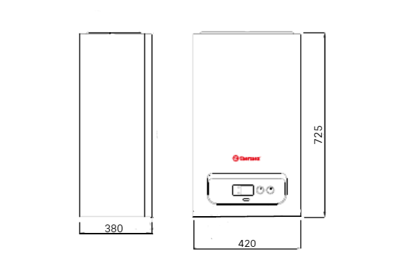 Thermex XANTUS HM28 настенный газовый котел
