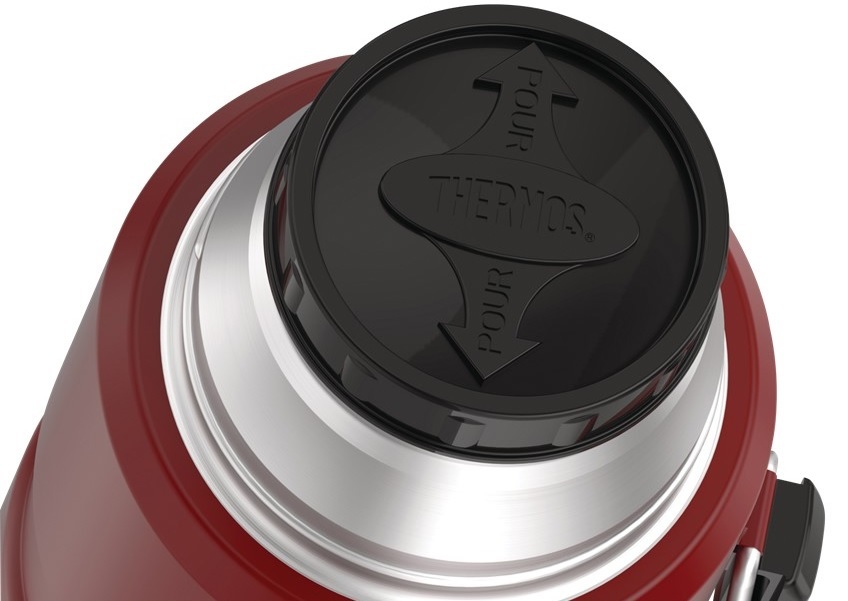 Thermos King SK2020 Rustic (2 литра), красный термос