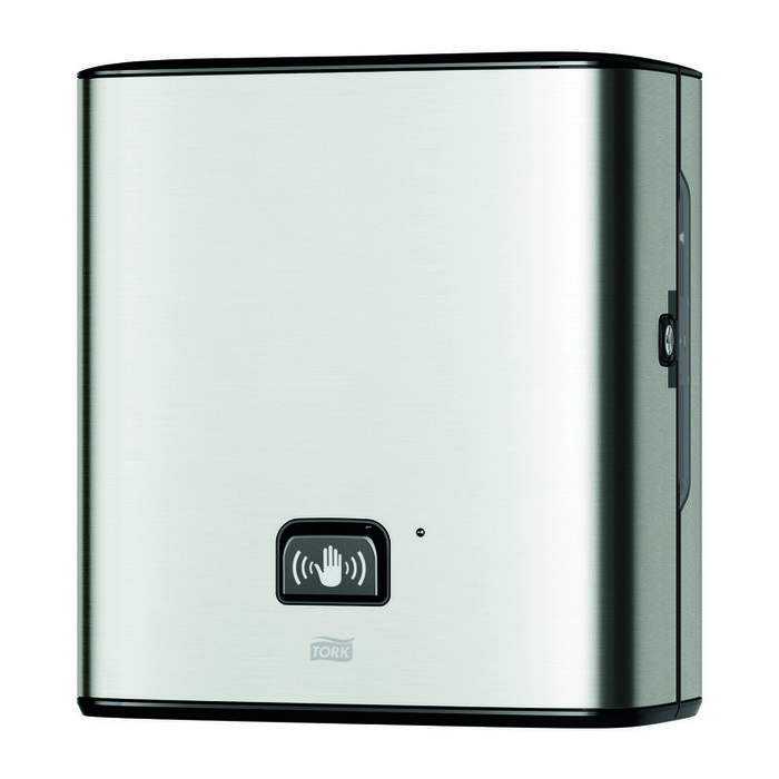 Tork Matic Intuitiontm металлик (арт.460001) диспенсер для бумажных полотенец