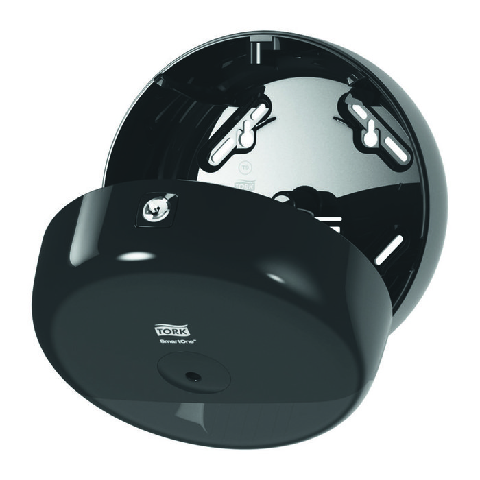Tork SmartOne мини-рулонах Т9 черный (арт.681008) диспенсер для туалетной бумаги