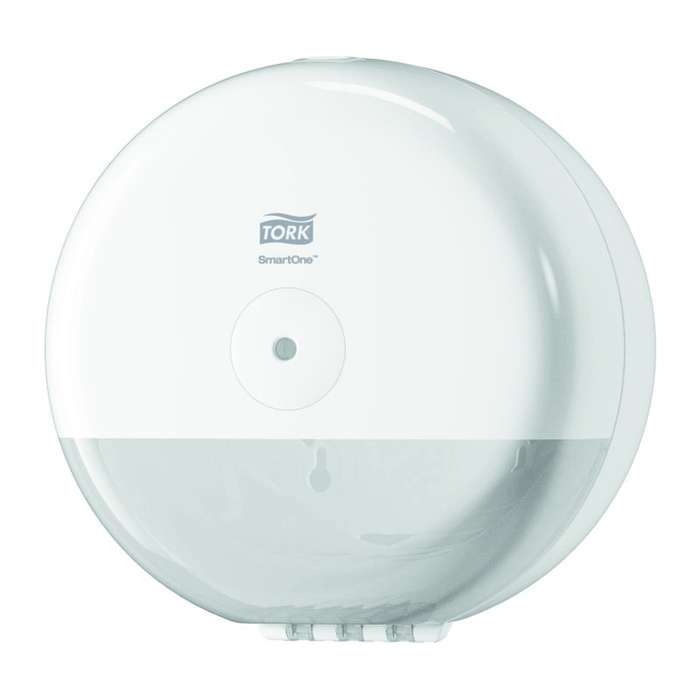 Tork SmartOne в мини-рулонах Т9 белый (арт. 681000) диспенсер для туалетной бумаги