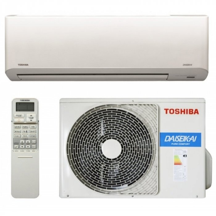 Toshiba RAS-13N3KV-E/RAS-13N3AV-E компактный инверторный кондиционер