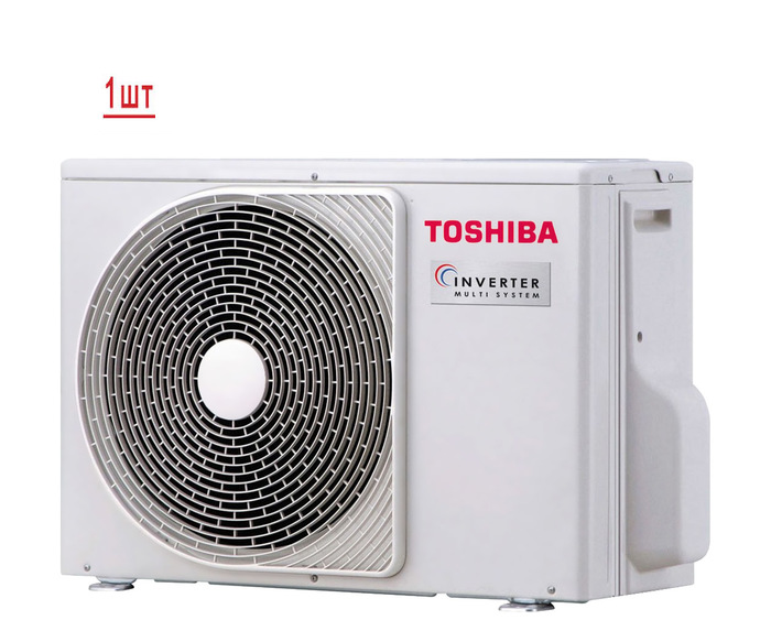 Toshiba RAS-3M18U2AVG-E/RAS-B07J2KVG-E*3шт мульти сплит система на 3 комнат