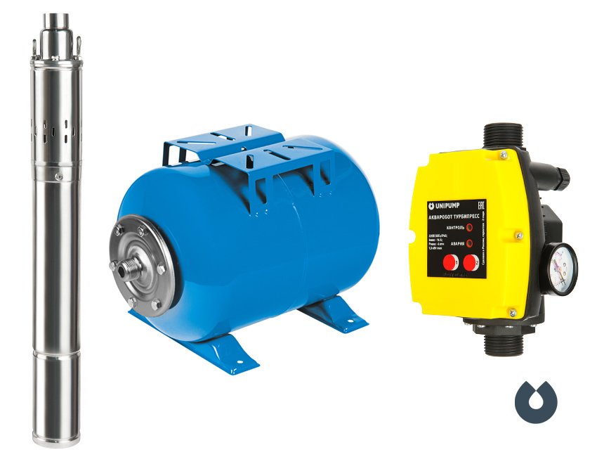 Unipump АКВАРОБОТ ECO VINT 3 - 50 насосная станция