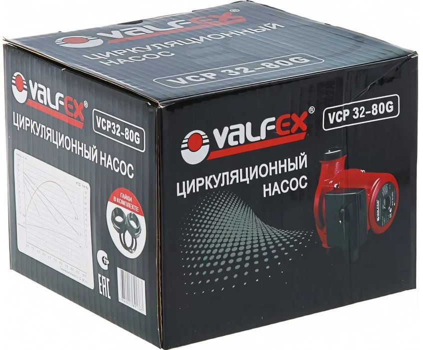 VALFEX VCP 32-80G 180мм (4) циркуляционный насос