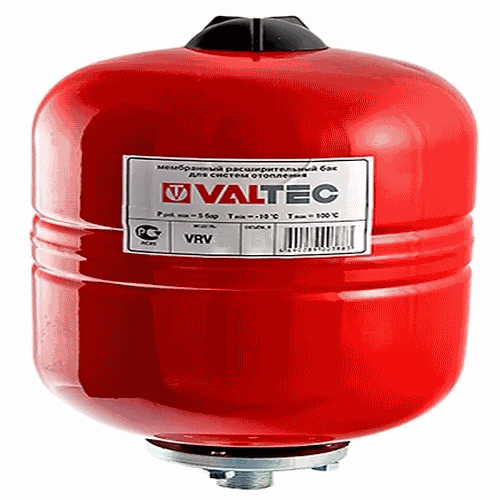 VALTEC Бак расширительный для отопления 12л. КРАСНЫЙ расширительный бак