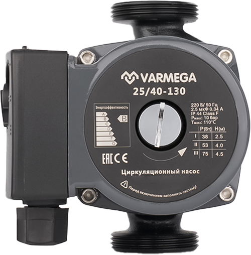VARMEGA VMCP01 25/40-130 циркуляционный насос
