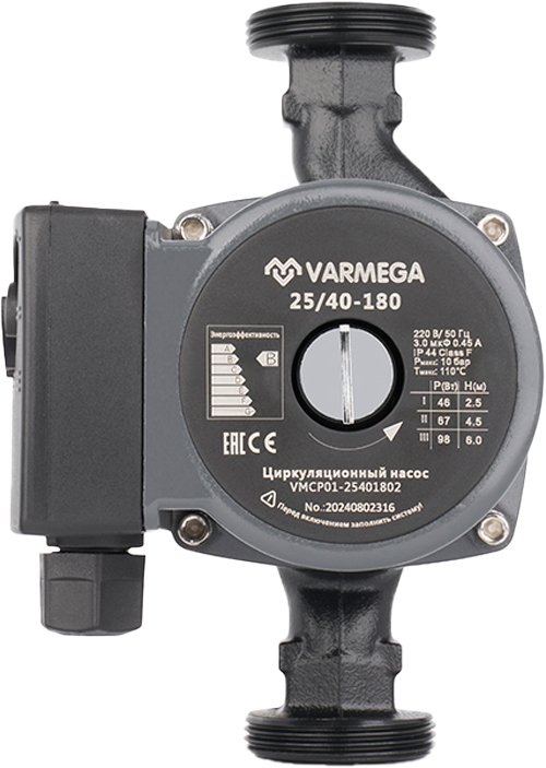 VARMEGA VMCP01 25/40-180 циркуляционный насос