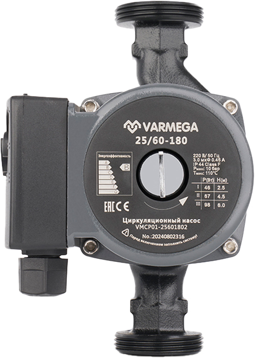 VARMEGA VMCP01 25/80-180 циркуляционный насос