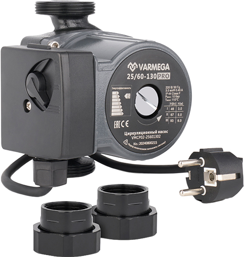 VARMEGA VMCP02 PRO 25/60-130 циркуляционный насос