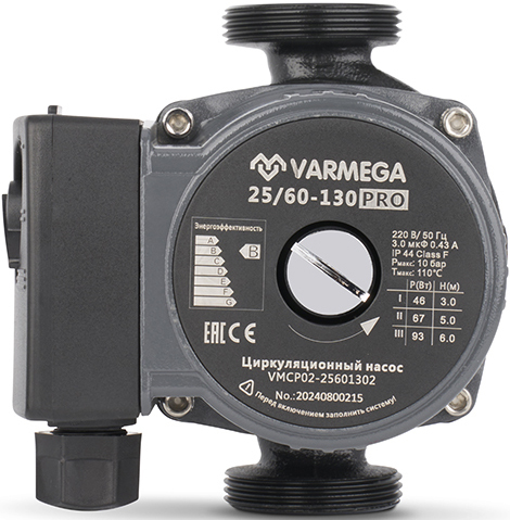 VARMEGA VMCP02 PRO 25/60-130 циркуляционный насос