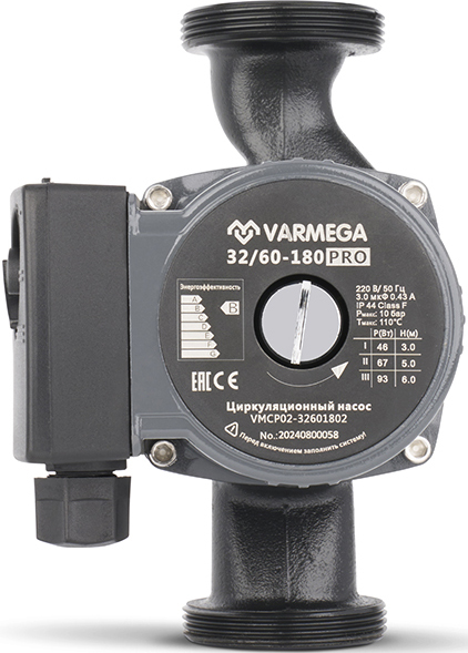 VARMEGA VMCP02 PRO 32/60-180 циркуляционный насос