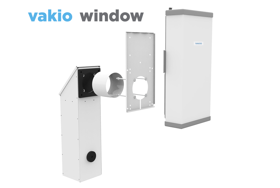 Vakio WINDOW SMART бытовая приточно-вытяжная вентиляционная установка