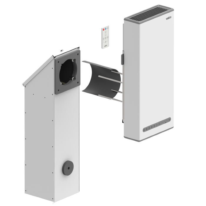 Vakio Window Plus бытовая приточно-вытяжная вентиляционная установка