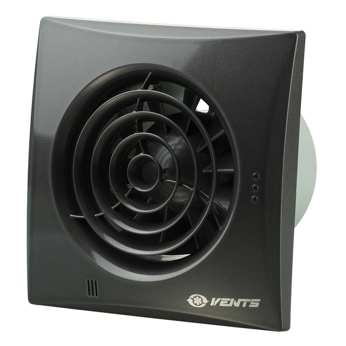 Vents 100 Quiet черный сапфир вытяжка для ванной диаметр 100 мм