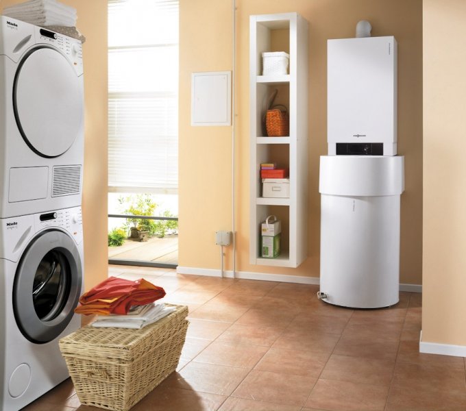 Viessmann Vitocell-W 100, (Z011870) 100л. Белый  Тип CUG бойлер косвенного нагрева