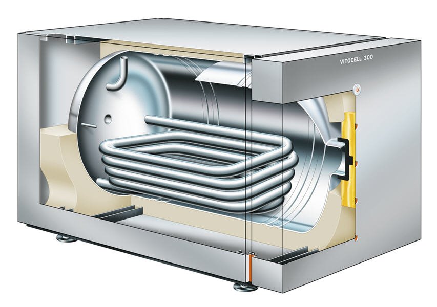 Viessmann Vitocell-Н 300,160л (3003626) бойлер косвенного нагрева