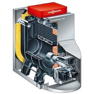 Viessmann Vitorond 100 (22 кВт) (VR2BB04) комбинированный котел