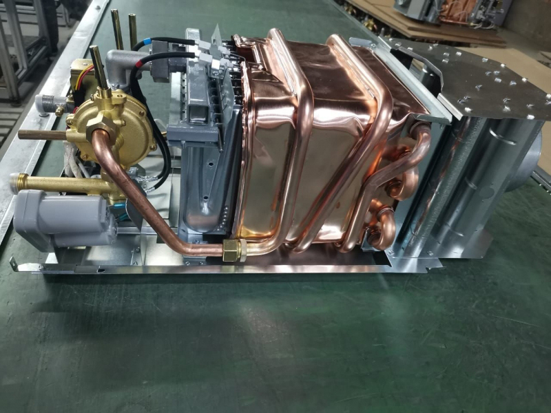 VilTerm S10 Glass (Ромашки) газовый проточный водонагреватель