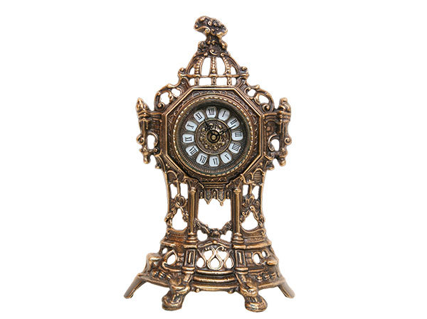 Virtus TABLE CLOCK FRONT CHAPEL ANTIQUE BRONZE проекционные часы