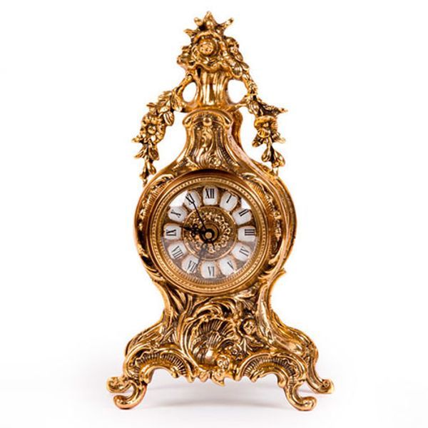 Virtus TABLE CLOCK FRUITS BRONZE проекционные часы
