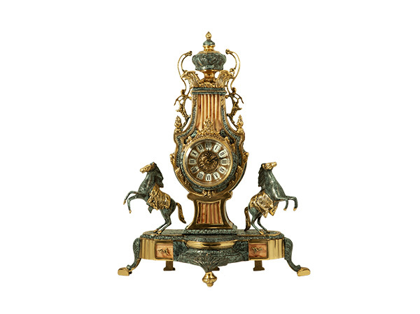 Virtus TABLE CLOCK IMPERIO BLUE GLAZE проекционные часы