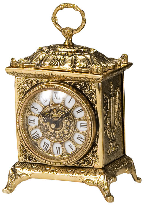 Virtus TABLE CLOCK LANTERNA SM BRONZE проекционные часы