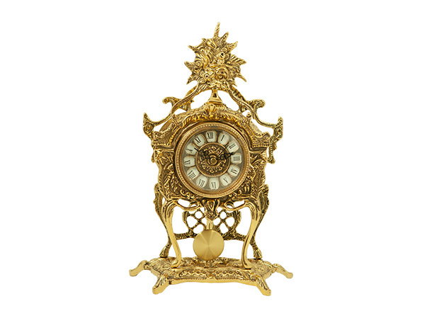 Virtus TABLE CLOCK PENDULIN W/PEND BRONZE проекционные часы