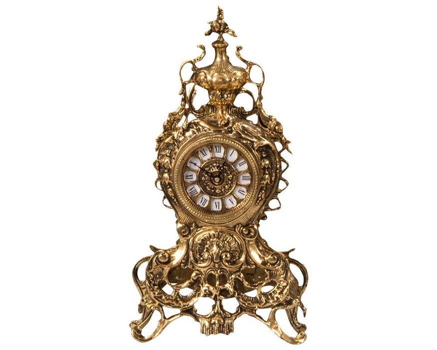 Virtus TABLE CLOCK SECULO BRONZE проекционные часы