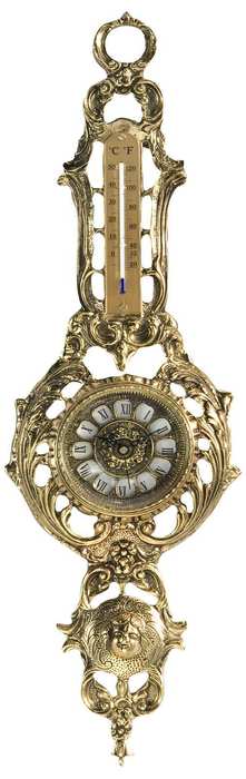 Virtus WALL CLOCK SMALL BRONZE проекционные часы