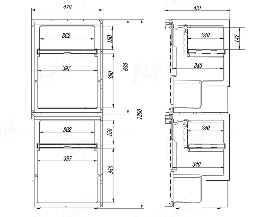 MobileComfort MCR-130 компрессорный автохолодильник