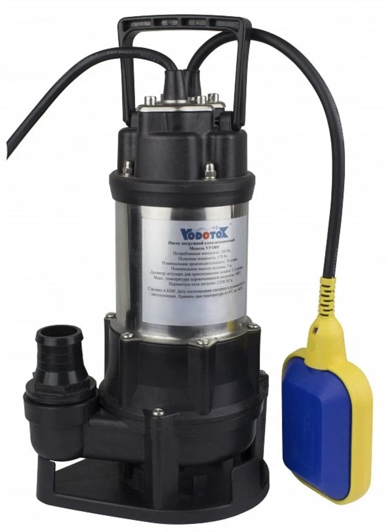 Vodotok VP180F фекальный насос