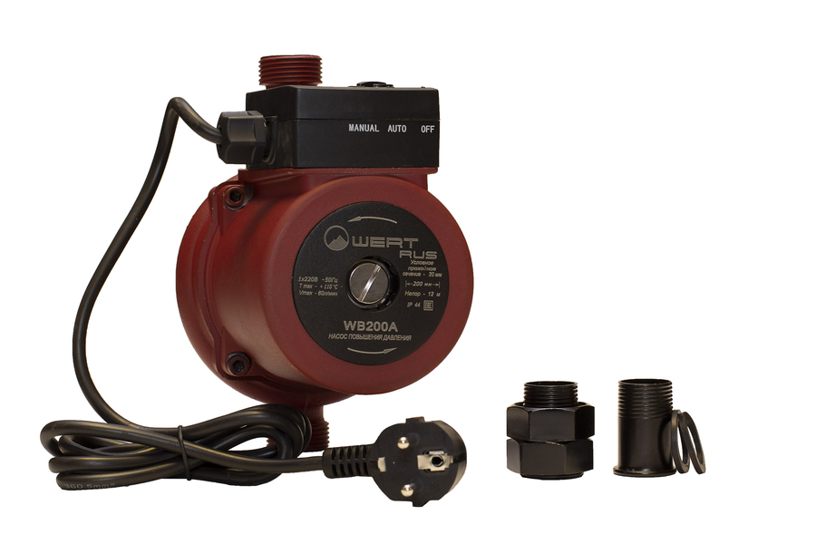 WERTRUS WB-200A (повысительный) циркуляционный насос