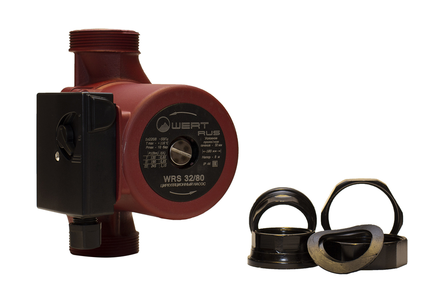 WERTRUS WRS 32/80 циркуляционный насос