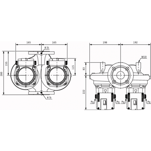 Wilo TOP-SD 32/10 EM циркуляционный насос